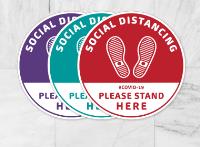 Social Distancing Stickers image 11