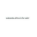 Wakanda. Africa is for sale logo