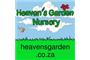 Heaven's Garden Nursery showroom at le Jardin du Paradis logo