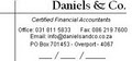 Daniels&Co. logo
