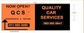 Quality Car services maintenance & repairs logo