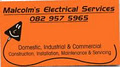 Malcolm's Electrical Services logo