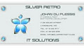 Silver Retro IT Solutions logo
