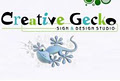 Creative Gecko Sign & Design Studio logo