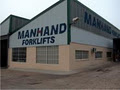 Manhand Forklifts logo