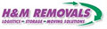 H & M Removals logo