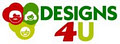 Designs4U logo
