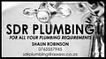 SDR Plumbing logo