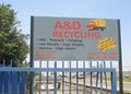 A & D RECYCLING logo