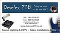 Delevex278 - Sound & lighting, CCTV, Audio visual image 4