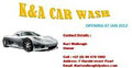 K&A CAR WASH logo